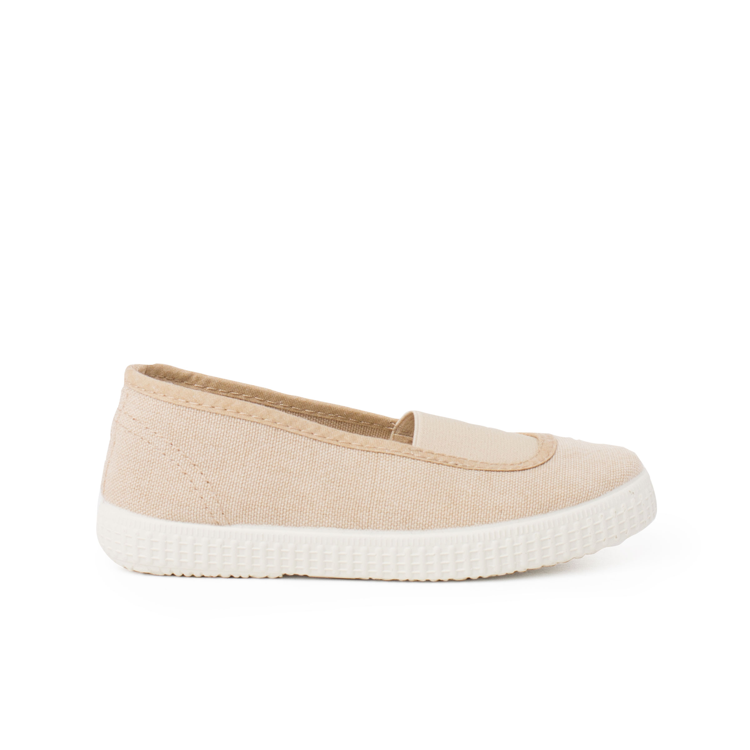Pisamonas zapatillas elástico central lona ecológica