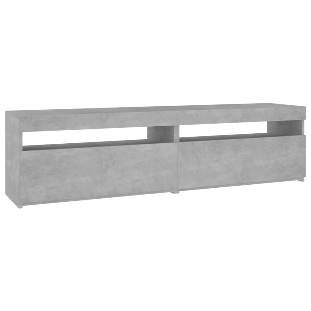 vidaXL Mueble de TV con luces LED 2 uds 75x35x40 cm, Mueble de Salon, Mueble TV, Mueble TV salon, Mesa de TV, Mueble tele