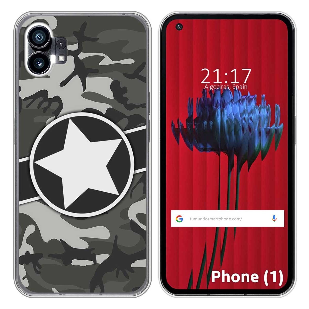 Funda Silicona para Nothing Phone 1 diseño Camuflaje 02 Dibujos