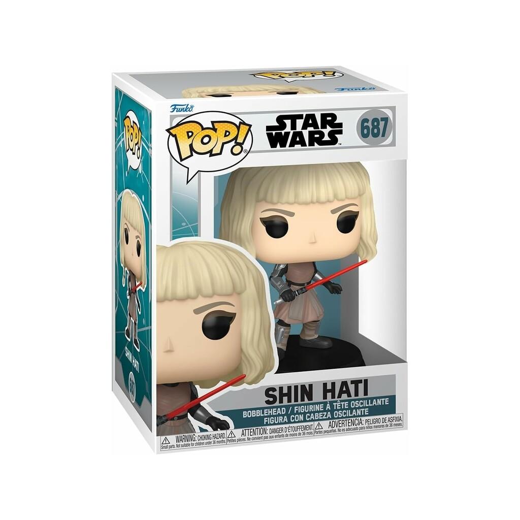 Funko Pop Star Wars Ahsoka Shin Hati con Cabeza Oscilante Funko 76543