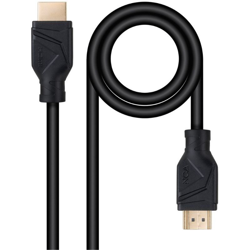 Nanocable Cable HDMI V2.1 8K@60Hz 48Gbps CCS, A/M-A/M, Negro, 2 m