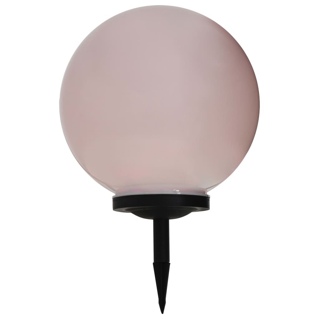 vidaXL Lámpara Solar Exterior Esféricas Iluminación Luces Jardín Patio Dimensiones 40 cm, 50 cm