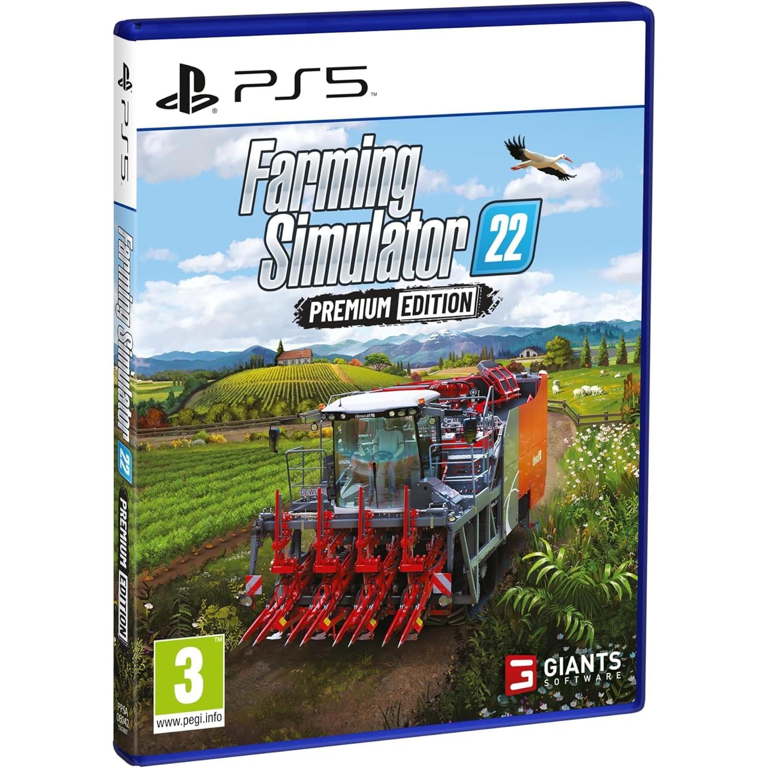 Farming Simulator 22 Premium Edition PS5 - [PAL ESP] - Nuevo