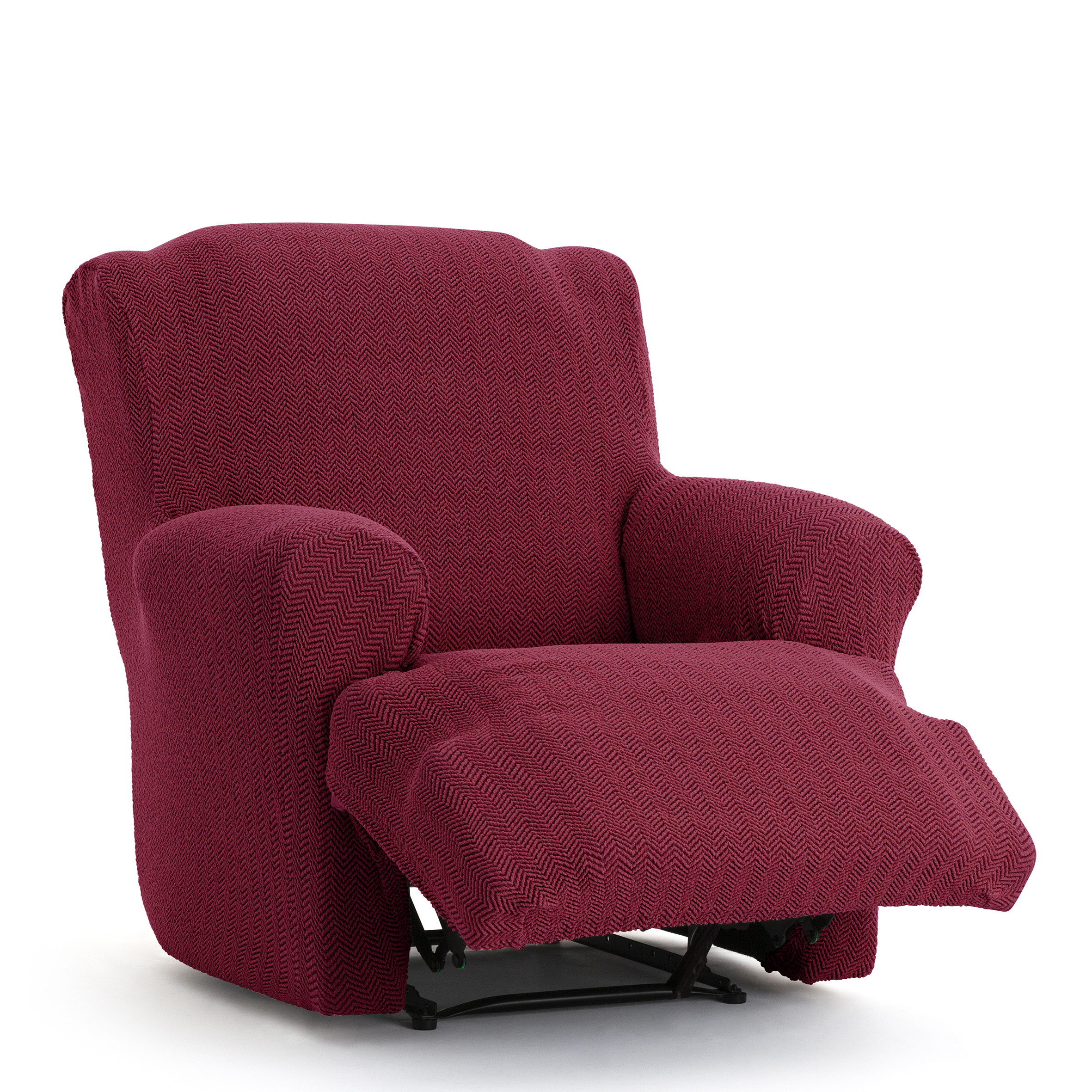 Funda de sofa premium jaz pies juntos c/8, Tamaño 1 plaza, 170x310x110cm, Fábricada en España
