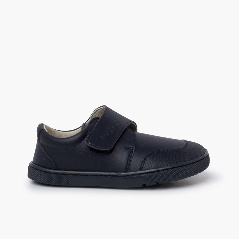 Pisamonas Zapatos colegiales barefoot puntera reforzada