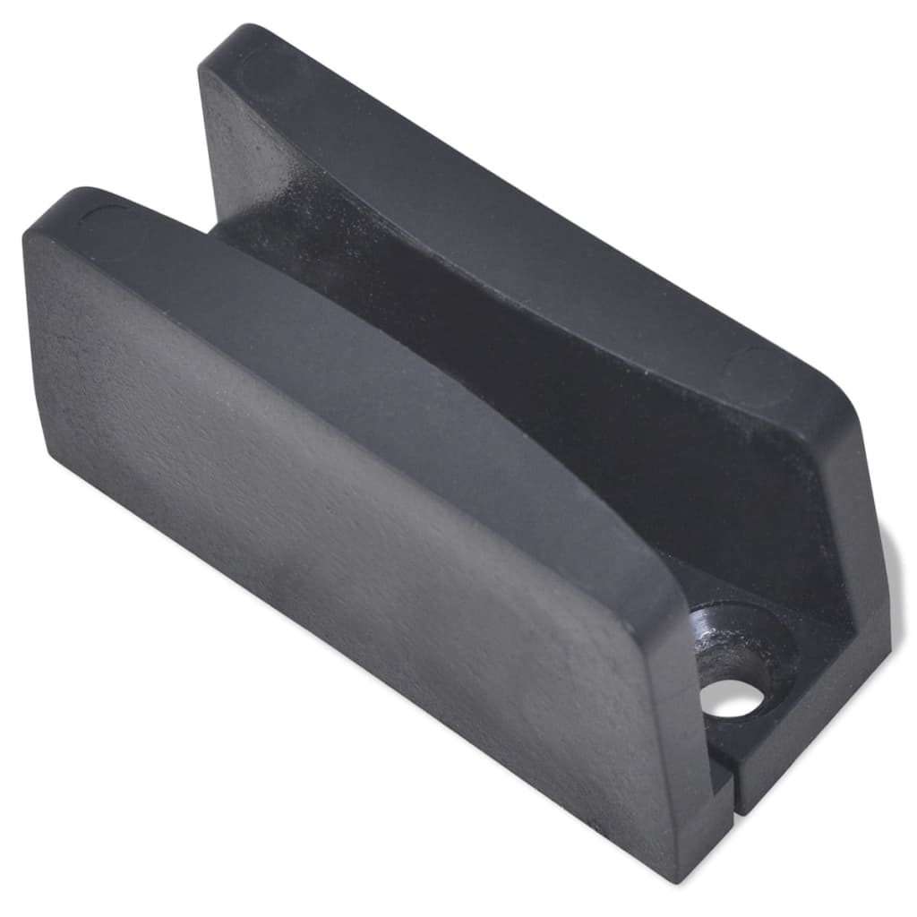 vidaXL Puerta corredera de cristal y aluminio 178 cm plateado