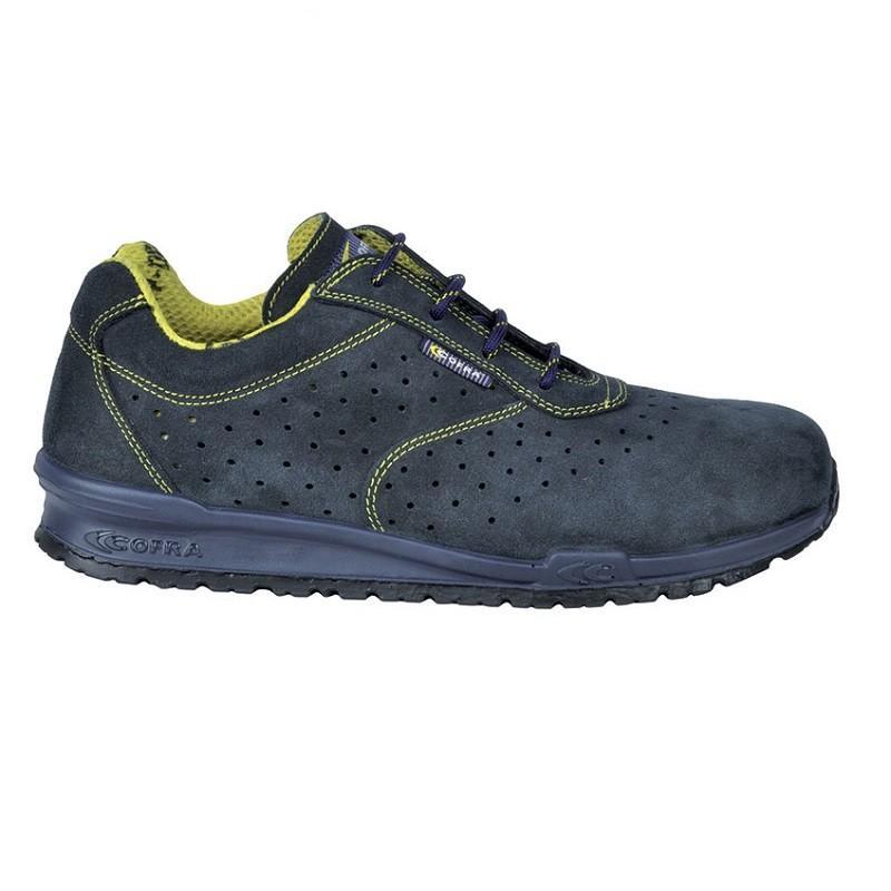 Zapato seguridad cofra guerin s1p puntera aluminio, plantilla no metalica tallas 35-42 t/calzado numero 42