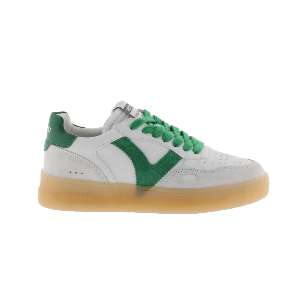 Victoria Seúl Zapatillas de efecto piel con piezas de color y serraje y suela caramelo 1257129