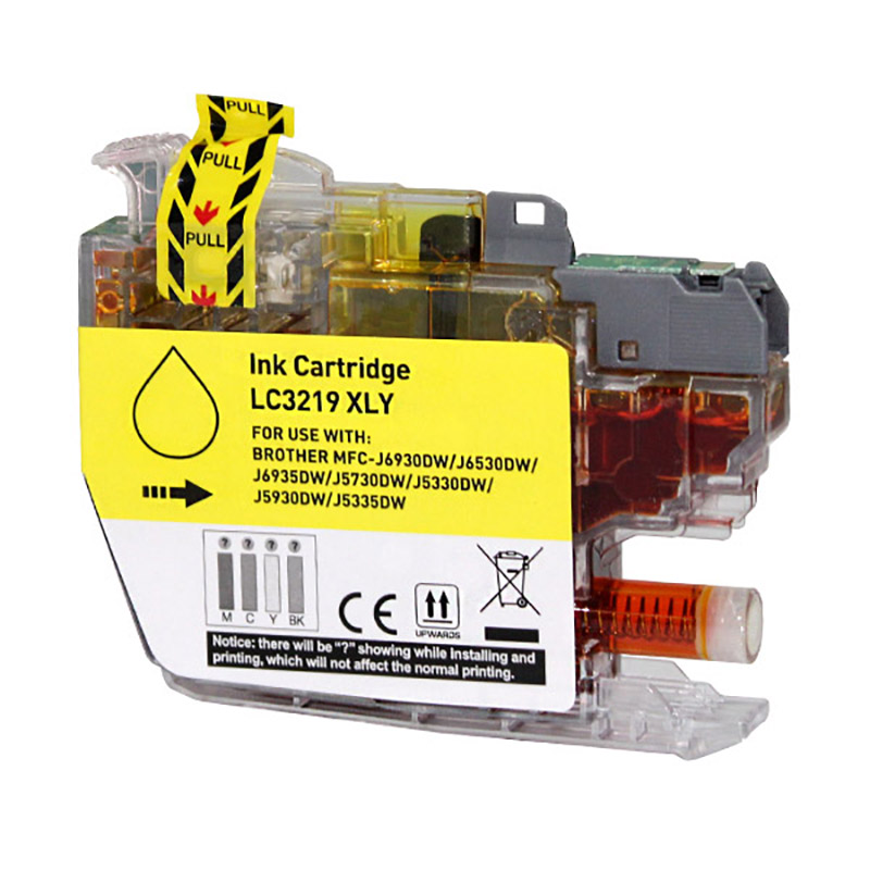 Generico x10 Unidades Pack LC3219 XL Negro 4 Cian 2 Magenta 2 Amarillo 2 / 10 x Color Cartucho de Tinta