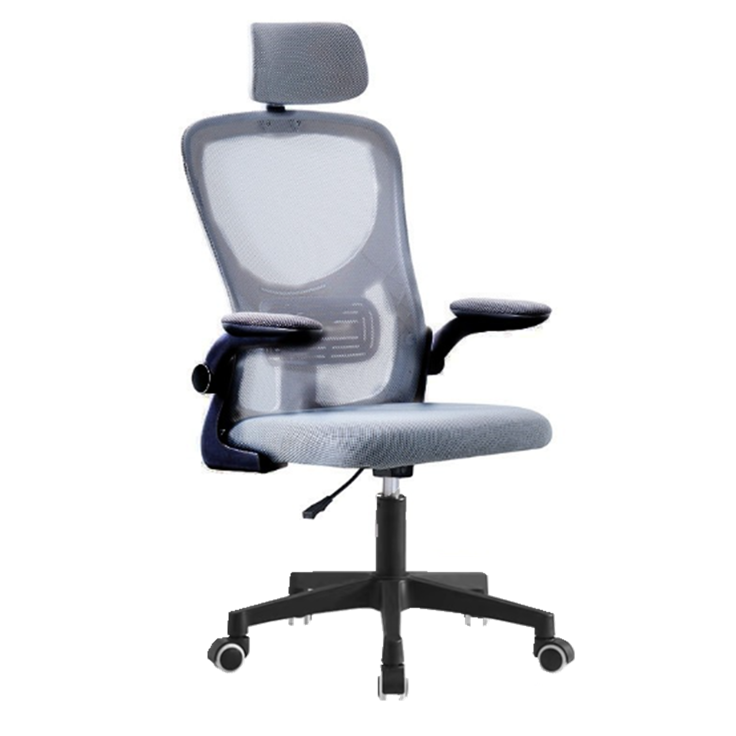 1 Silla de Oficina con Soporte Lumbar Giratoria Escritorio Sillon Ruedas Despacho casa salon habitacion ergonómica Gaming, escritorio, con reposacabezas 118cm negro rosa