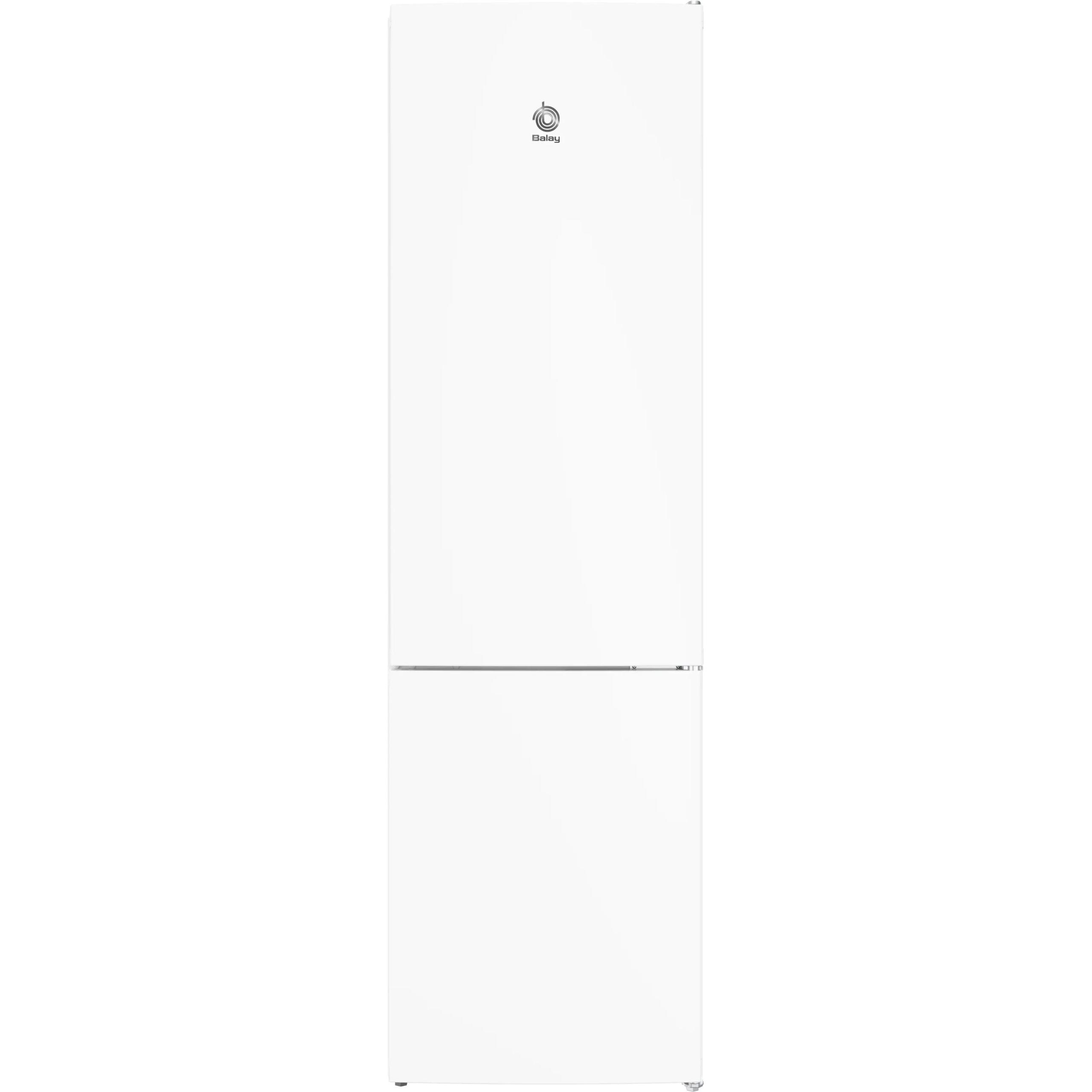 Frigo Combi Integrable BALAY 3KFE753WI Alto 203cm x 60cm Clase E Blanco  | 368 L, ExtraCold/ExtraFresh, Tirador vertical integrado