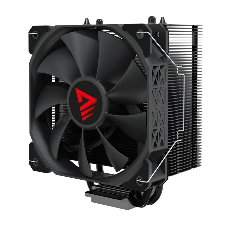 Savio SAVGCOFROSTBLACKX2 sistema de refrigeración para ordenador Disipador térmico/Radiador 12 cm Negro