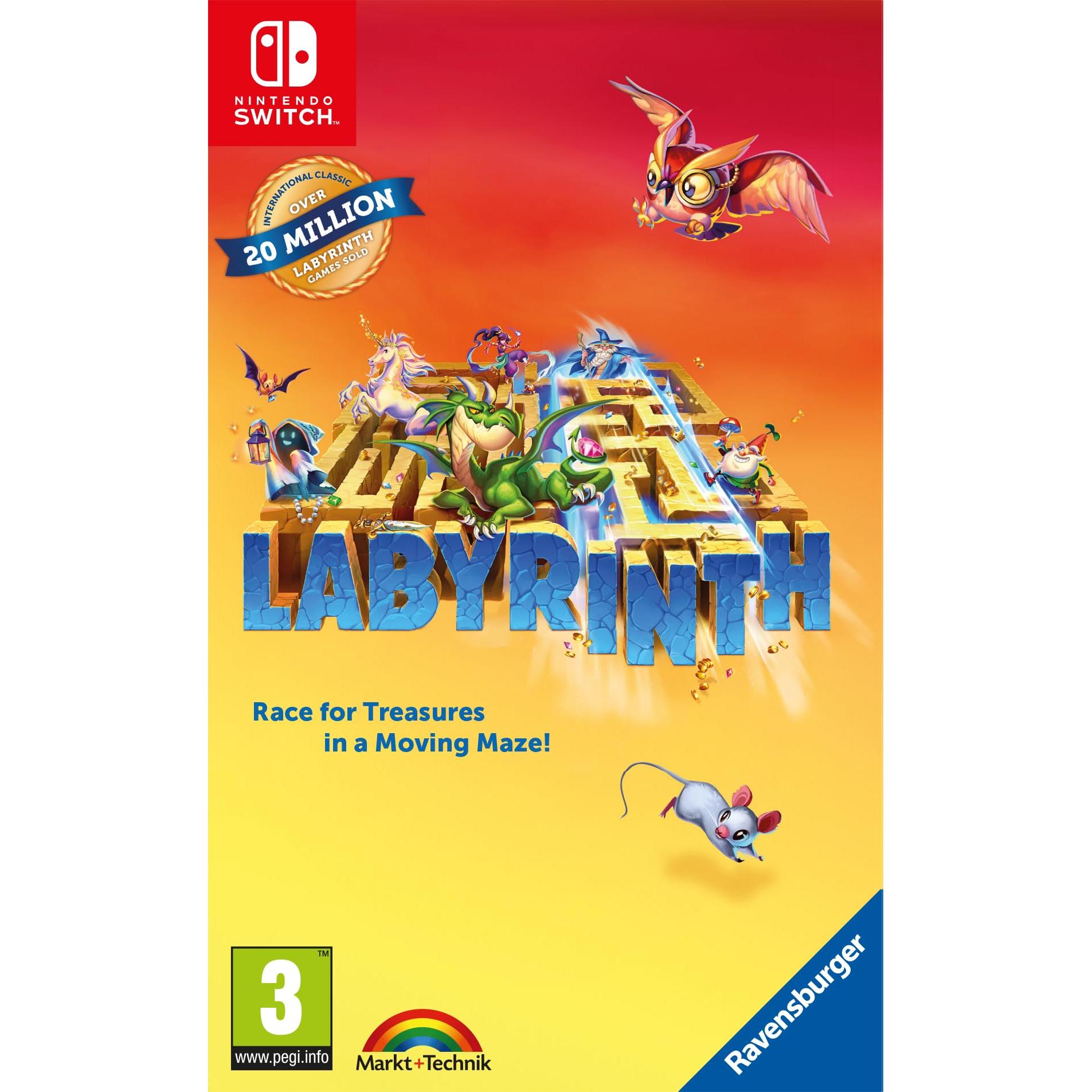 Videojuego Ravensburger Labyrinth Nsw - [PAL ESP] - Nuevo