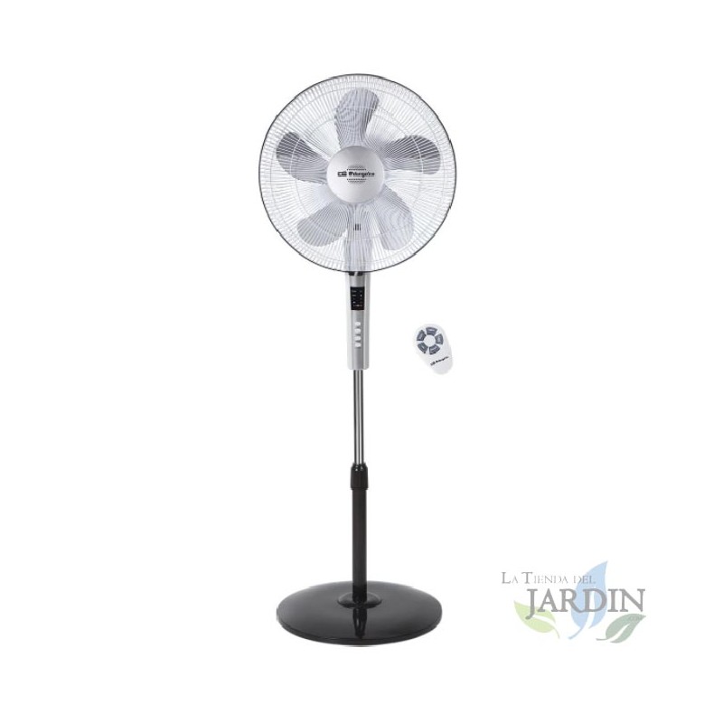 SUINGA Ventilador 2 en 1 (Sobremesa y Pie) Orbegozo, 3 Velocidades, 65W | Ventilador Multifuncional | Aire Fresco