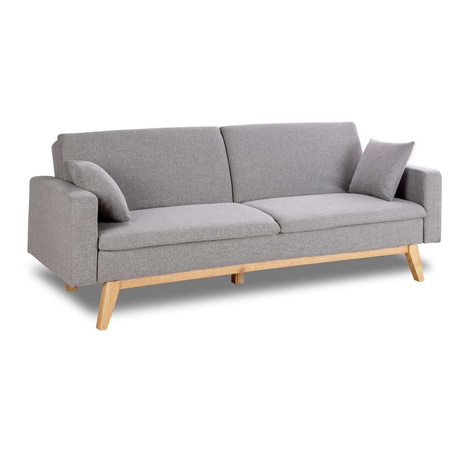Nalui Sofá Cama Reine Gris Claro 3 Plazas