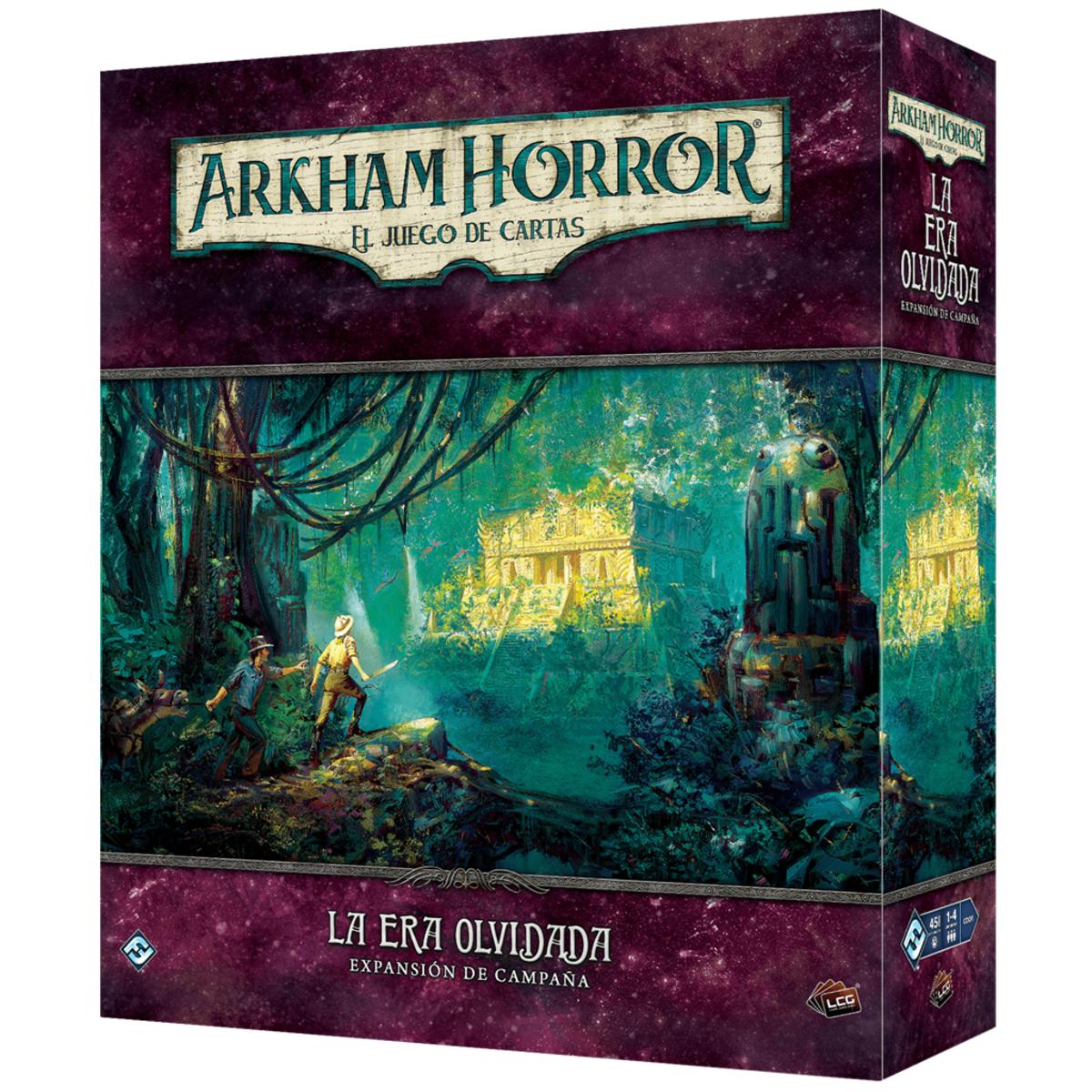 Asmodee - Juego de mesa Arkham Horror LCG: La era olvidada exp. campaña