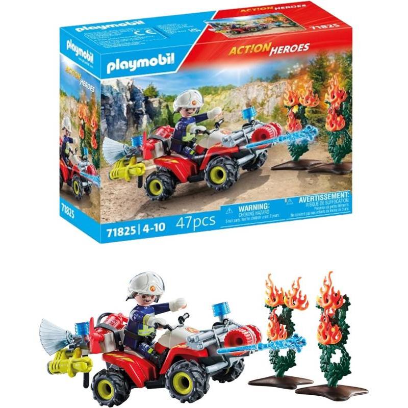 PLAYMOBIL ACTION HEROES 71825 QUAD DE BOMBERO