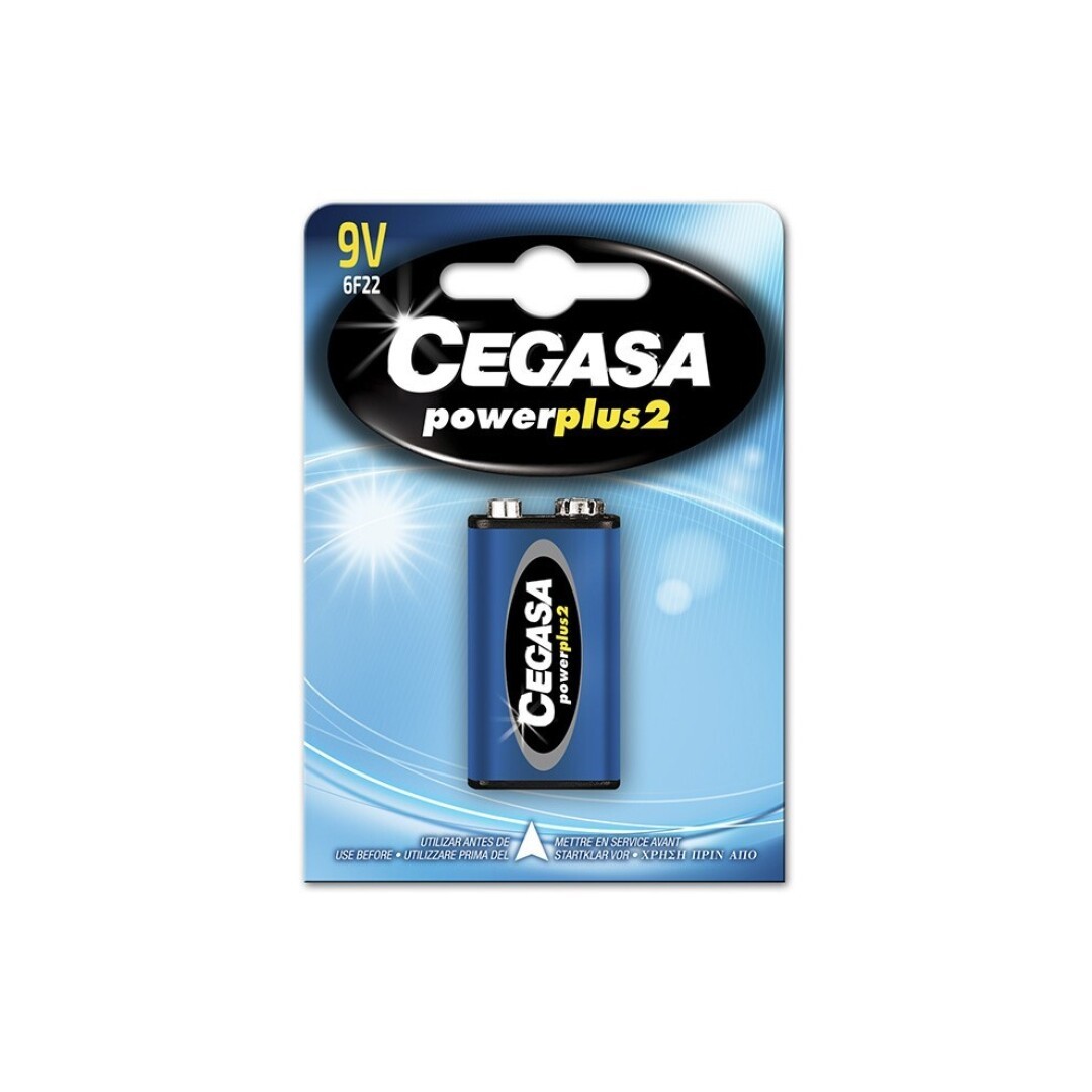 Pila Salina CEGASA PowerPlus 9V 6F22 BL1