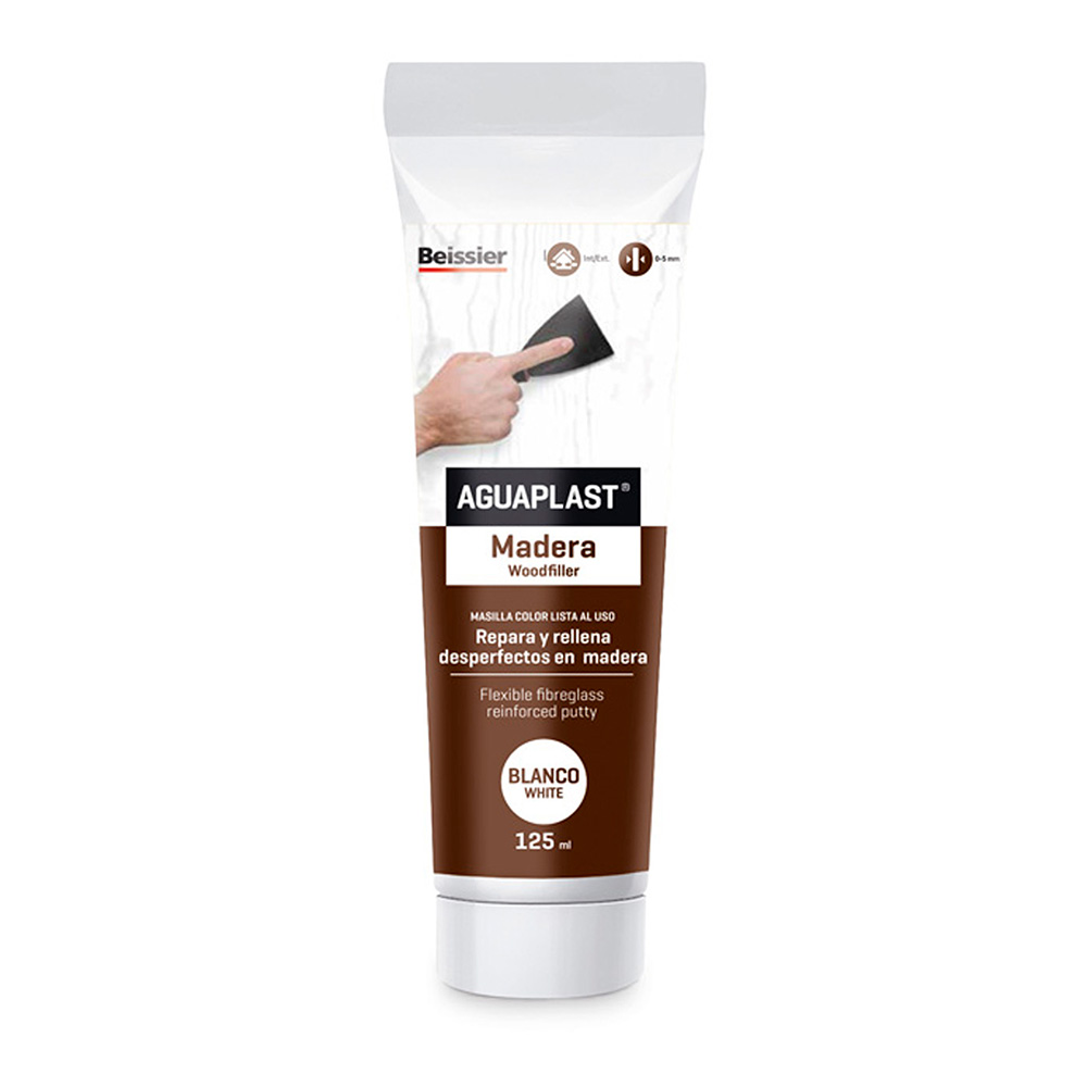 Aguaplast Masilla Madera Blanco 125ml 70000-008