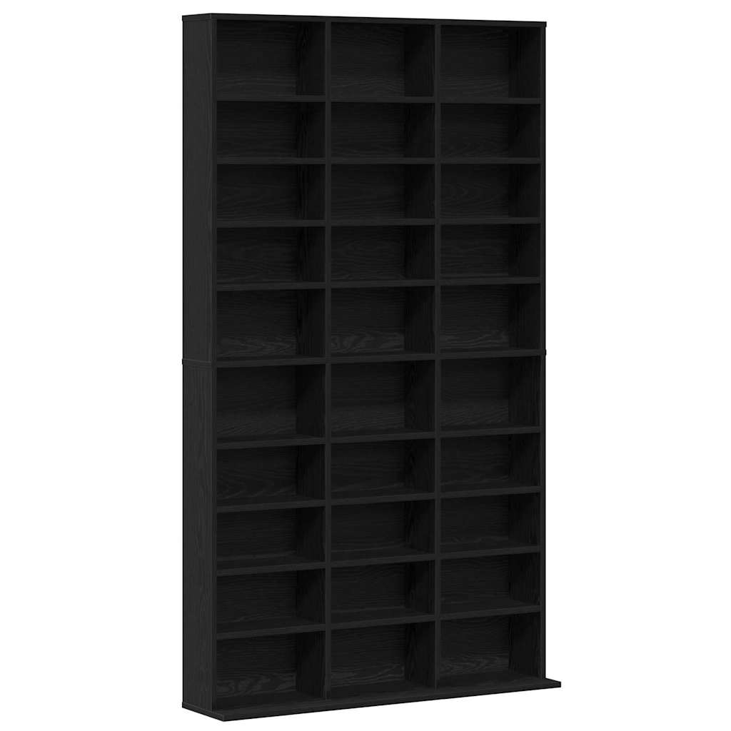 vidaXL Cabinet para CDs con estante Madera de ingeniería 101 x 23 x 177,5 cm