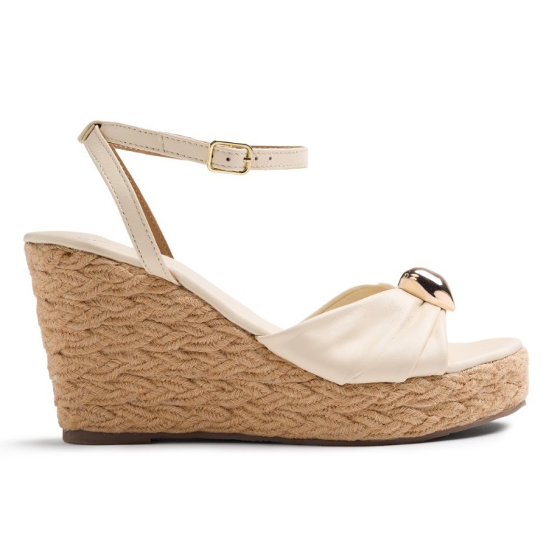 GIOSEPPO 79070 OFF-WH  38973 26V SANDALIA GILDA PALA PIEDRA OFF-WHITE
