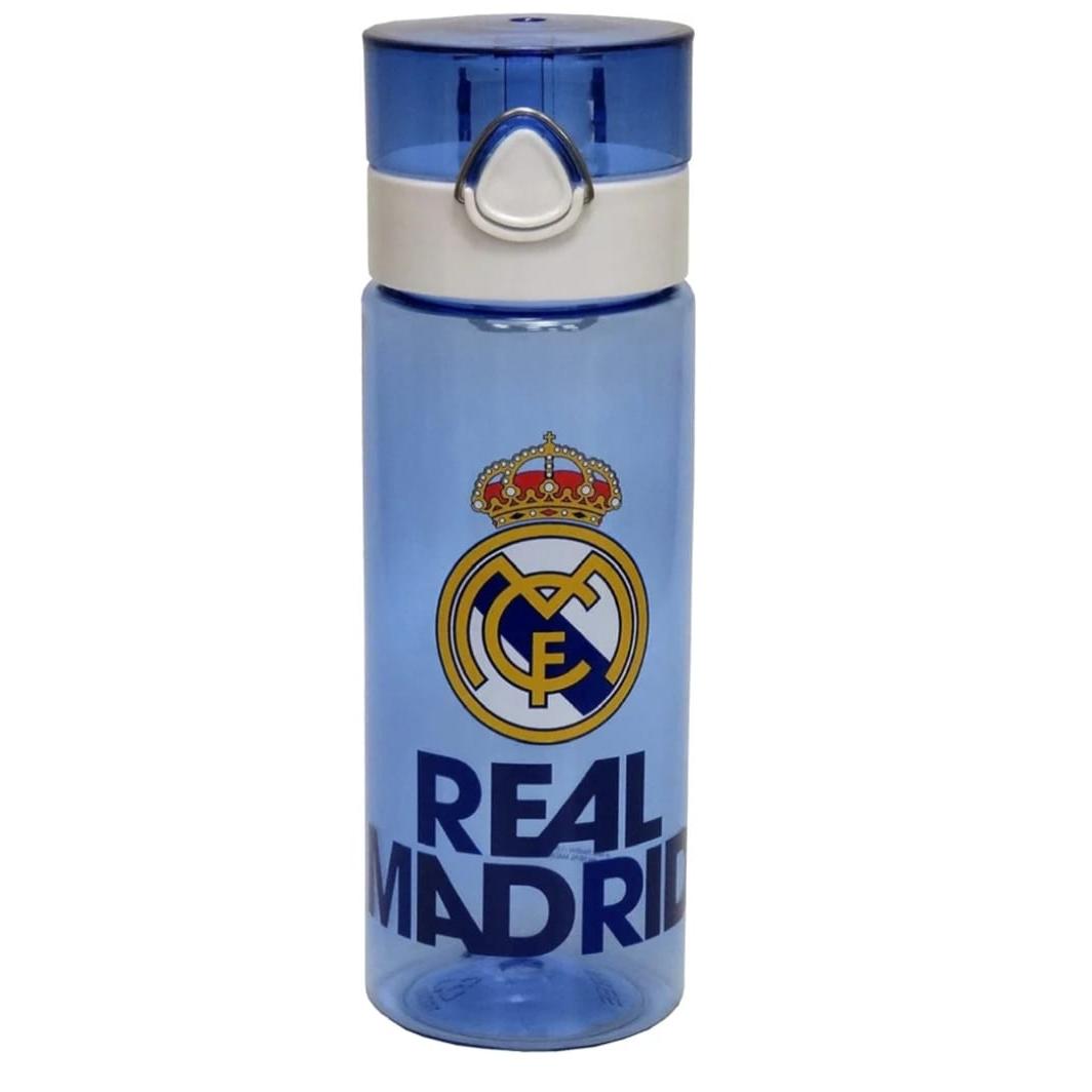 Real Madrid - Real Madrid Botella oficial Cantimplora de Agua 500-550ml Translúcido Libre de BPA original