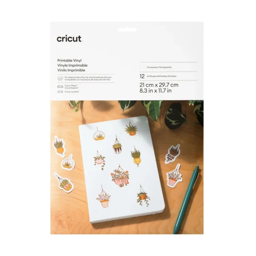 CRICUT PRINTABLE VINYL A4 - 12