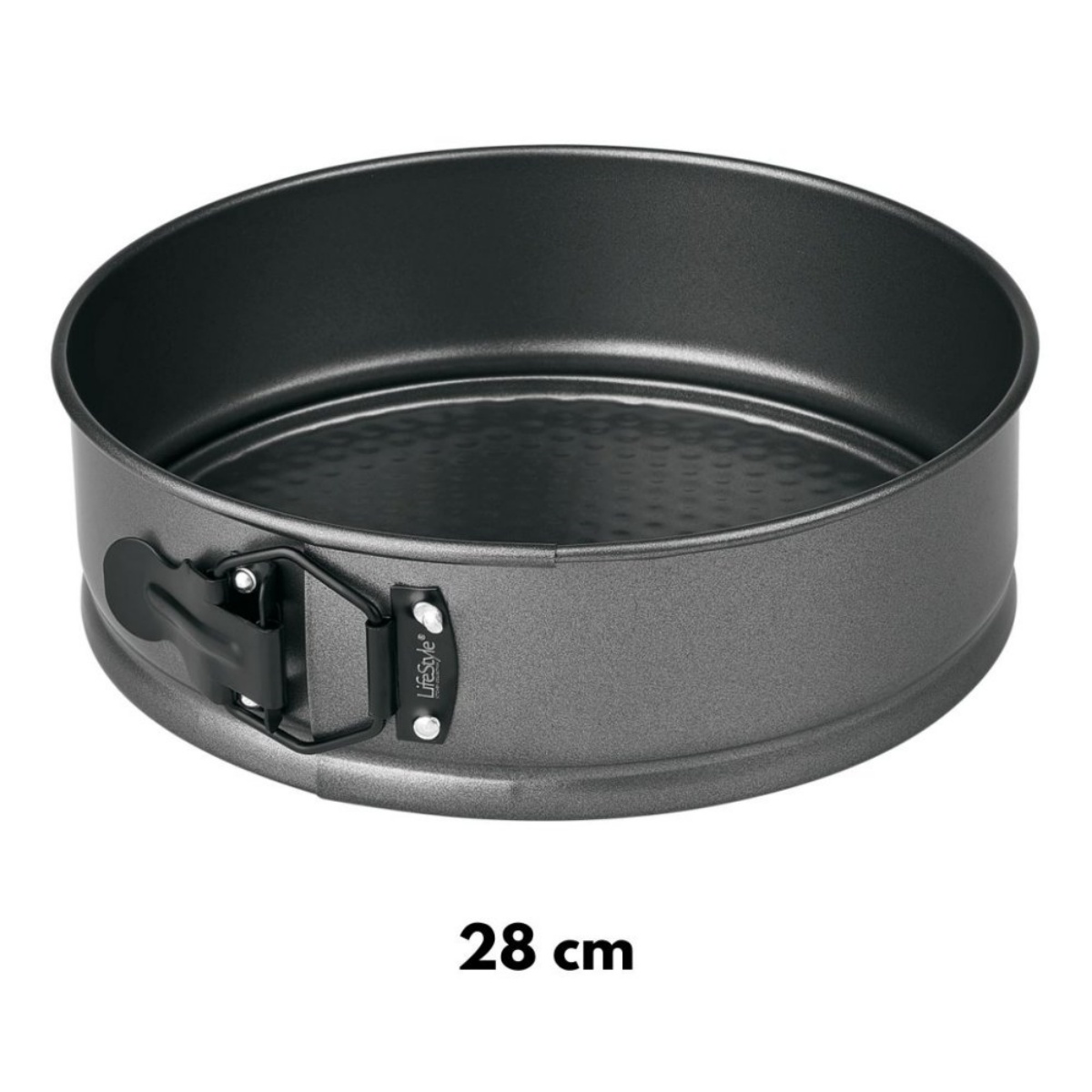 ZYLX SHOPPING – Moldes Desmontables Antiadherentes LIFESTYLE, 18-20-22-24-26-28 cm, Horno y Repostería