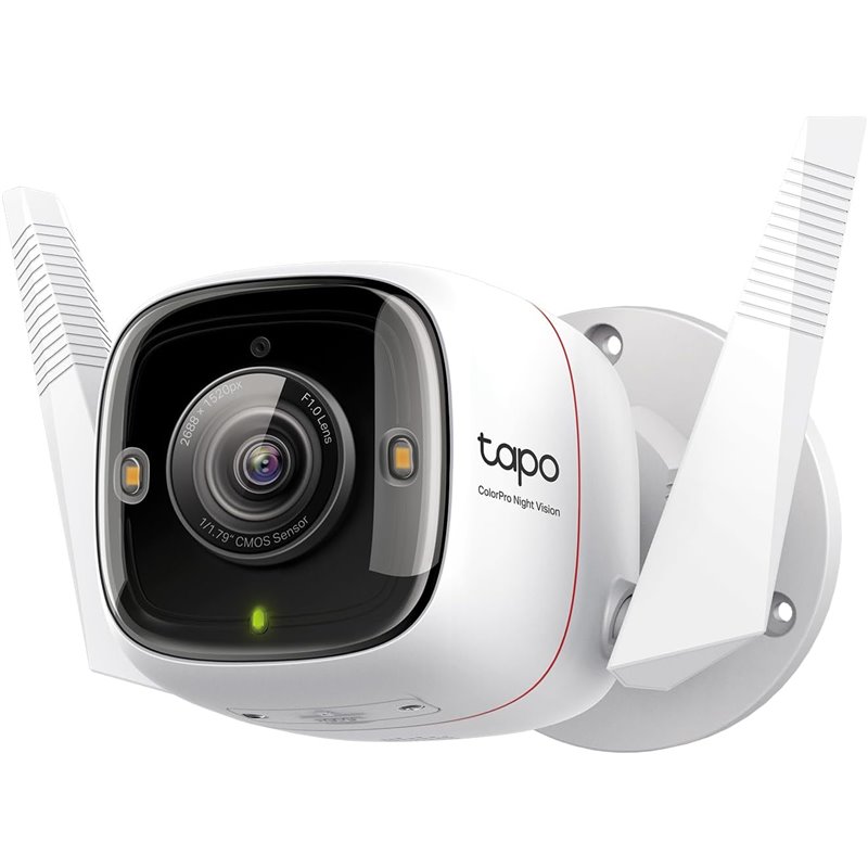 TP-LINK Tapo C325WB ColorPro Cámara Wi-Fi para exteriores Blanco