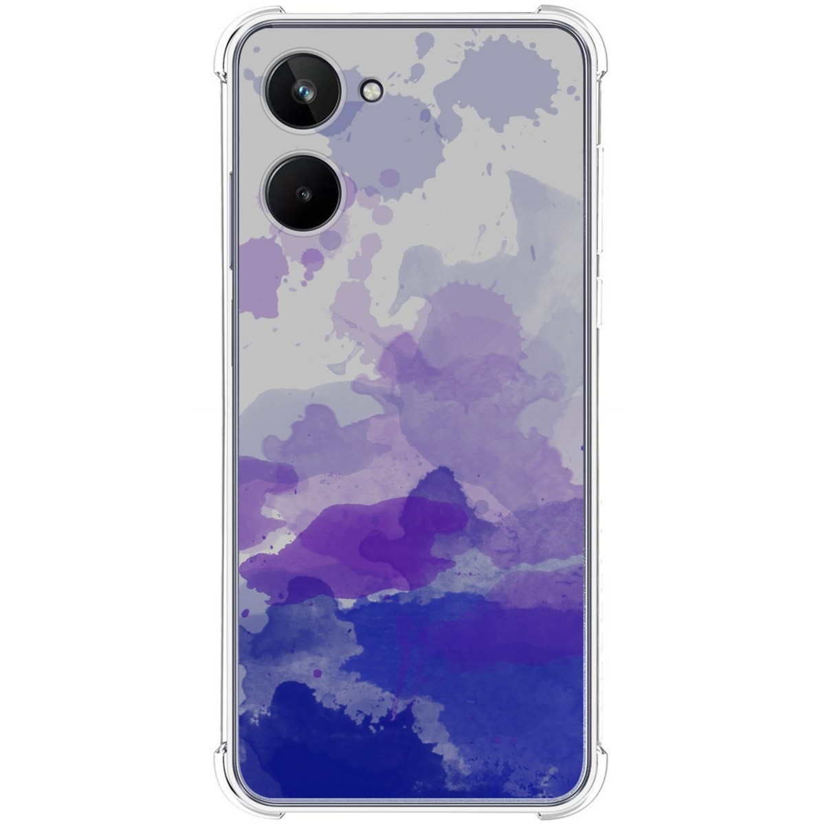 Funda Silicona Antigolpes para Realme 10 4G diseño Acuarela 09 Dibujos