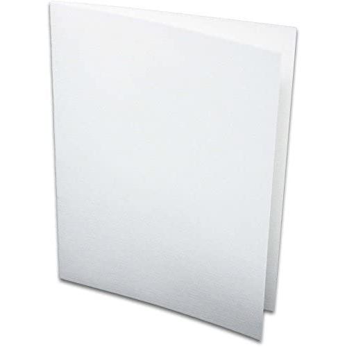 Rossler - Pack 5 unids. tarjeta doble a6 color blanco