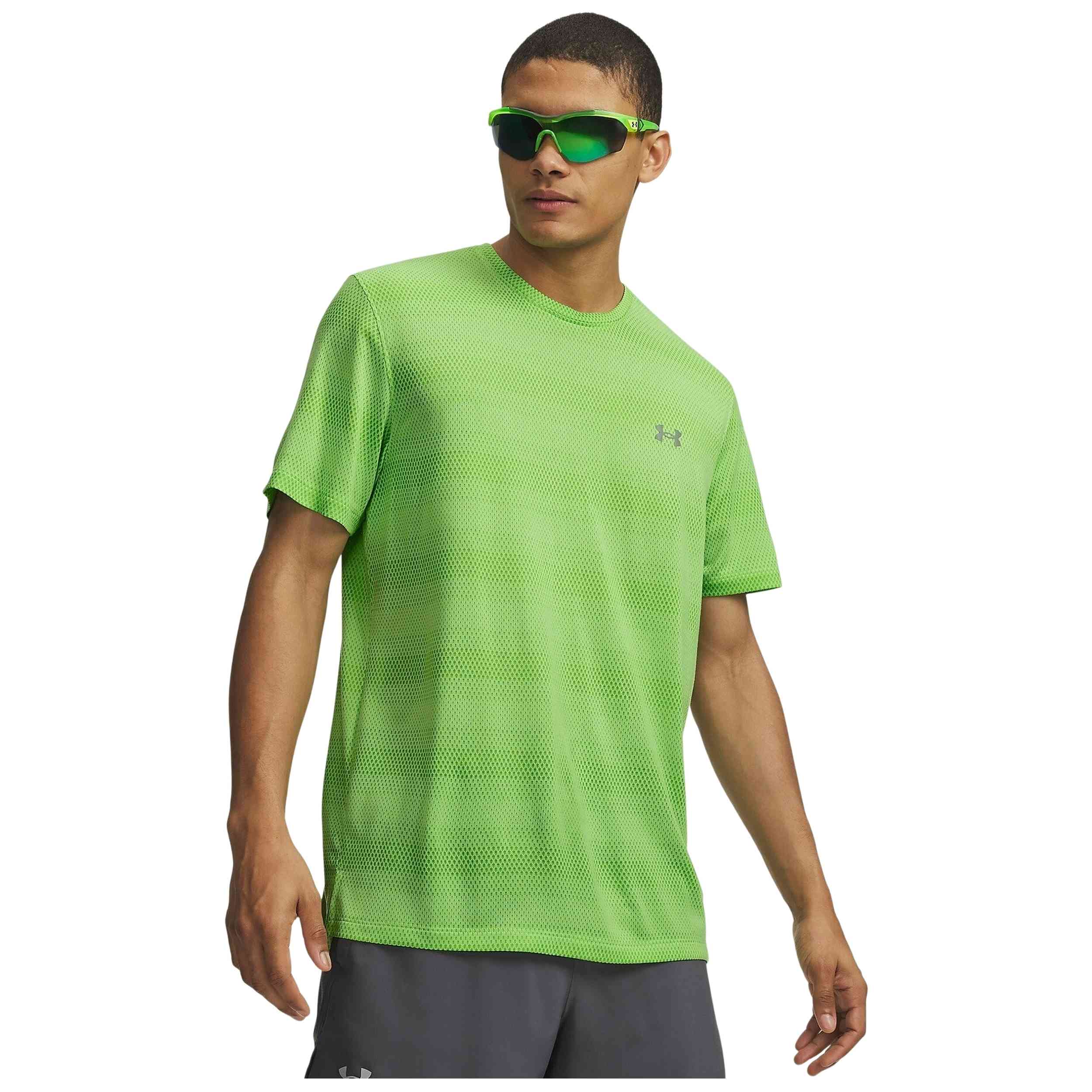 Camiseta Under Armour modelo Ua Velociti Ss en color Verde