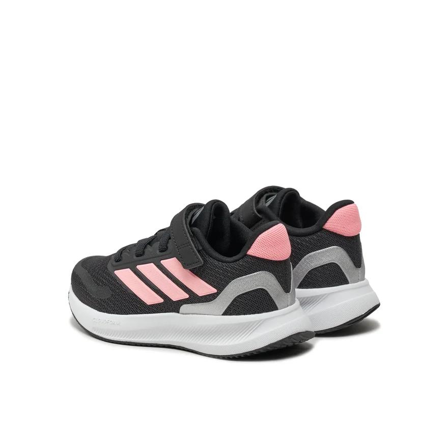 ADIDAS RUNFALCON 5 EL C JR VELCRO NEG/ROS/PLATA