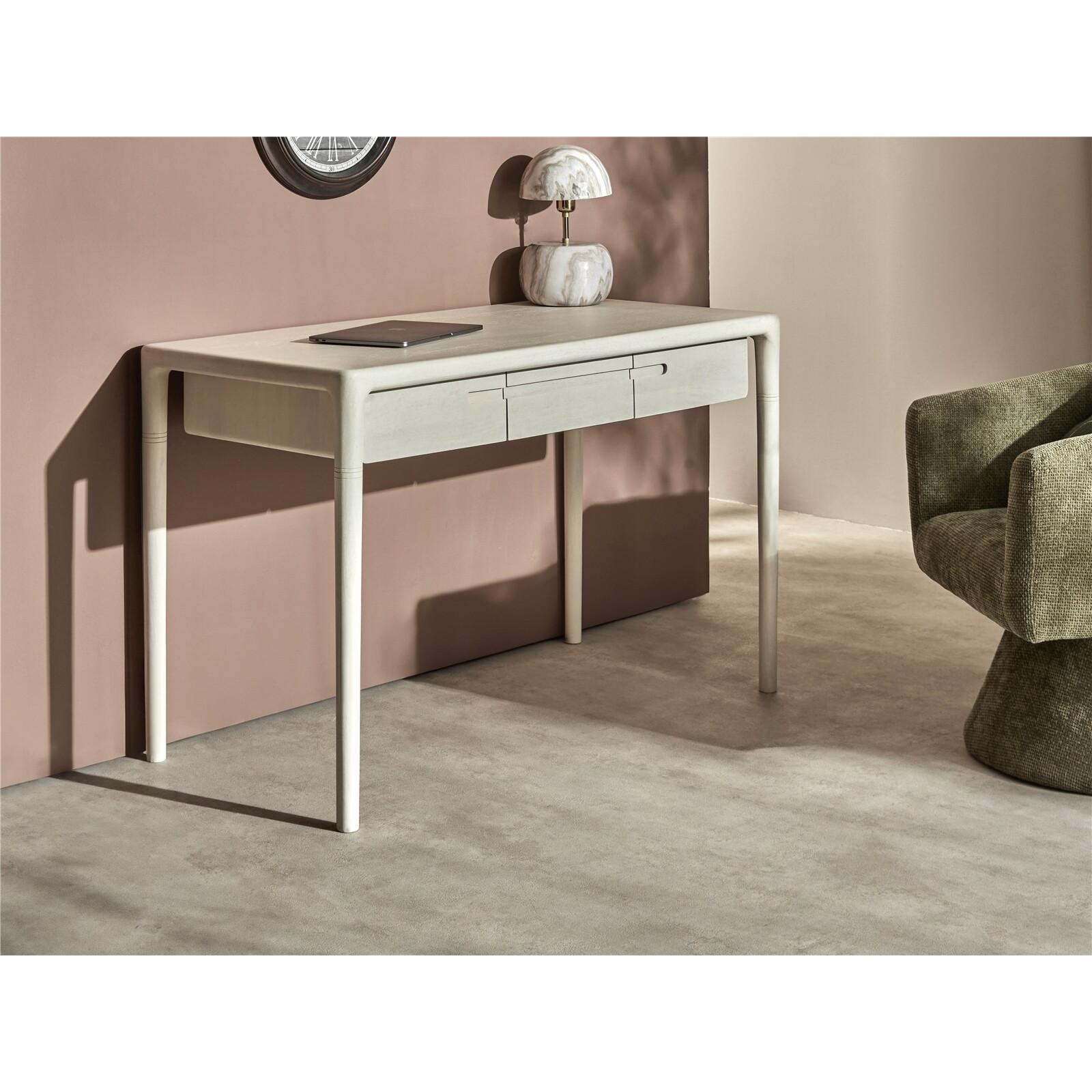 Escritorio ares mango blanco 120x60x76 cms. 120x60x76 cmsEl mejor complemento para tu hogar.