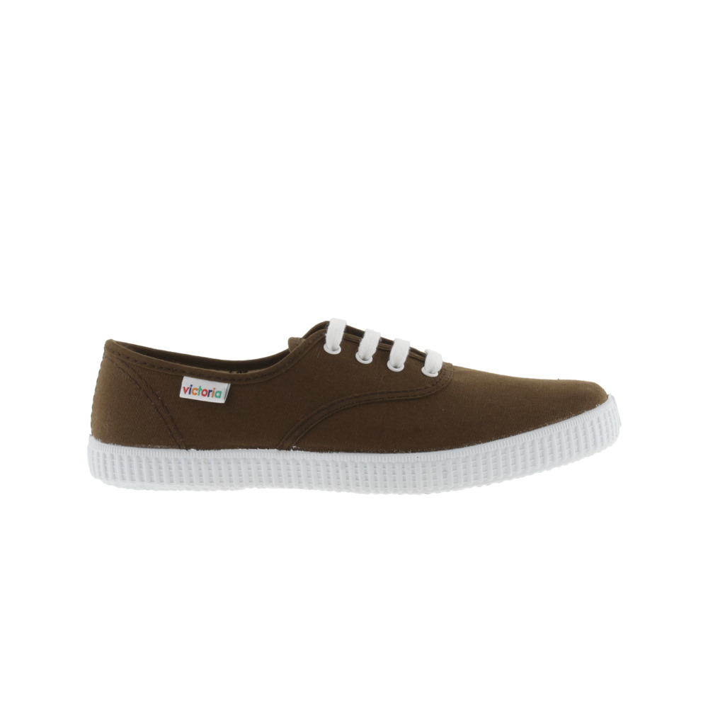 Victoria 1915 Inglesas de lona con cordones blancos 106613