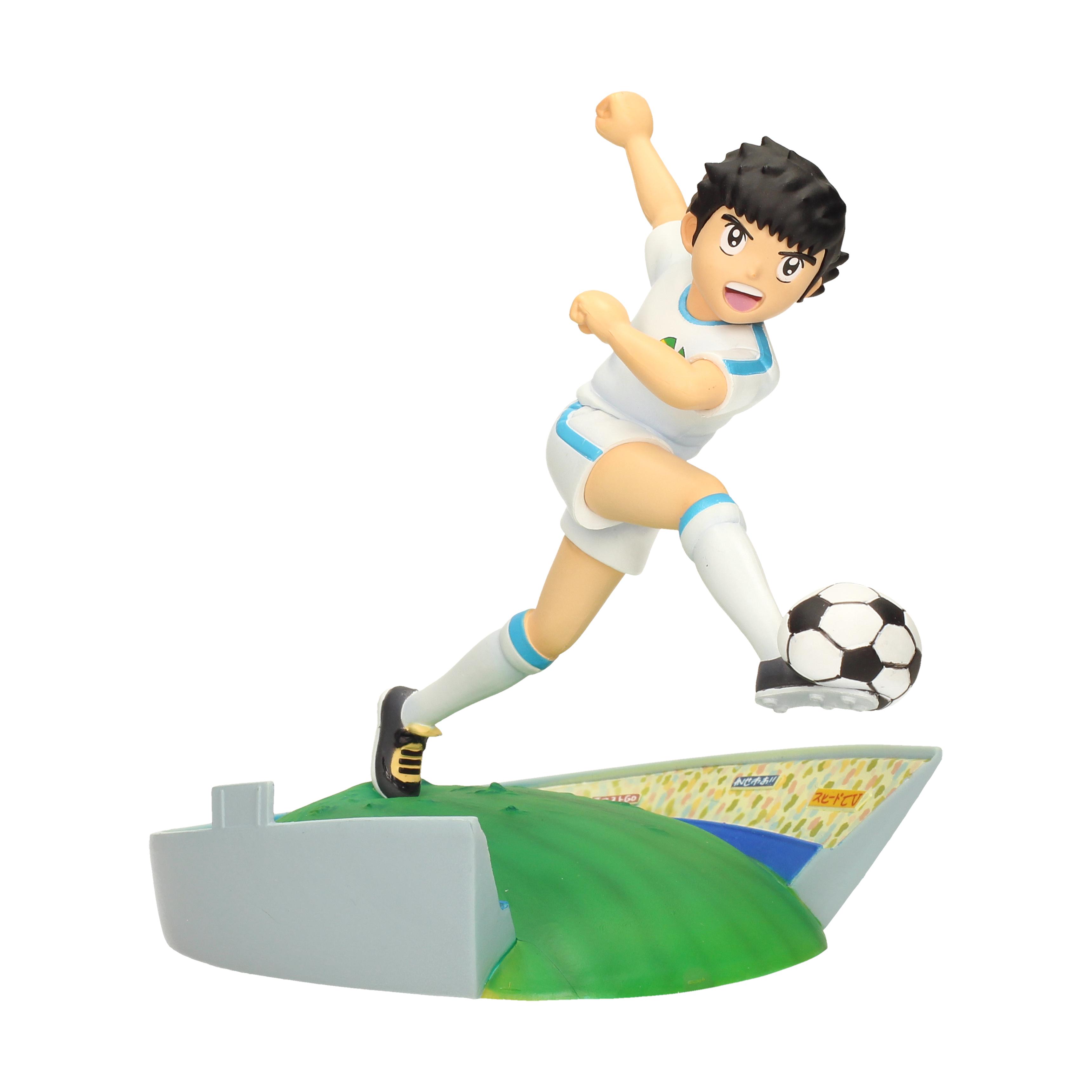 SD TOYS - Figura Coleccionable Oliver Atom de Oliver y Benji Campeones con Peana de Exposición, 17 x 16 cm