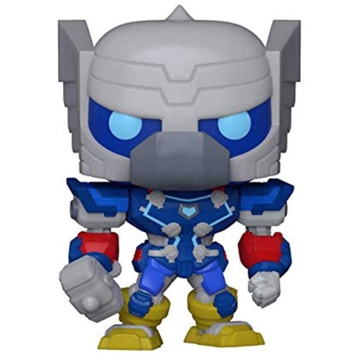 Figura Funko Pop! Marvel Avengers Mech Strike Thor Modelo 834 | 55238 - Original - Figuras Miniaturas Coleccionables Para Exhibición - Idea De Regalo - Mercancía Oficial - Juguetes Para Niños Y Adultos -