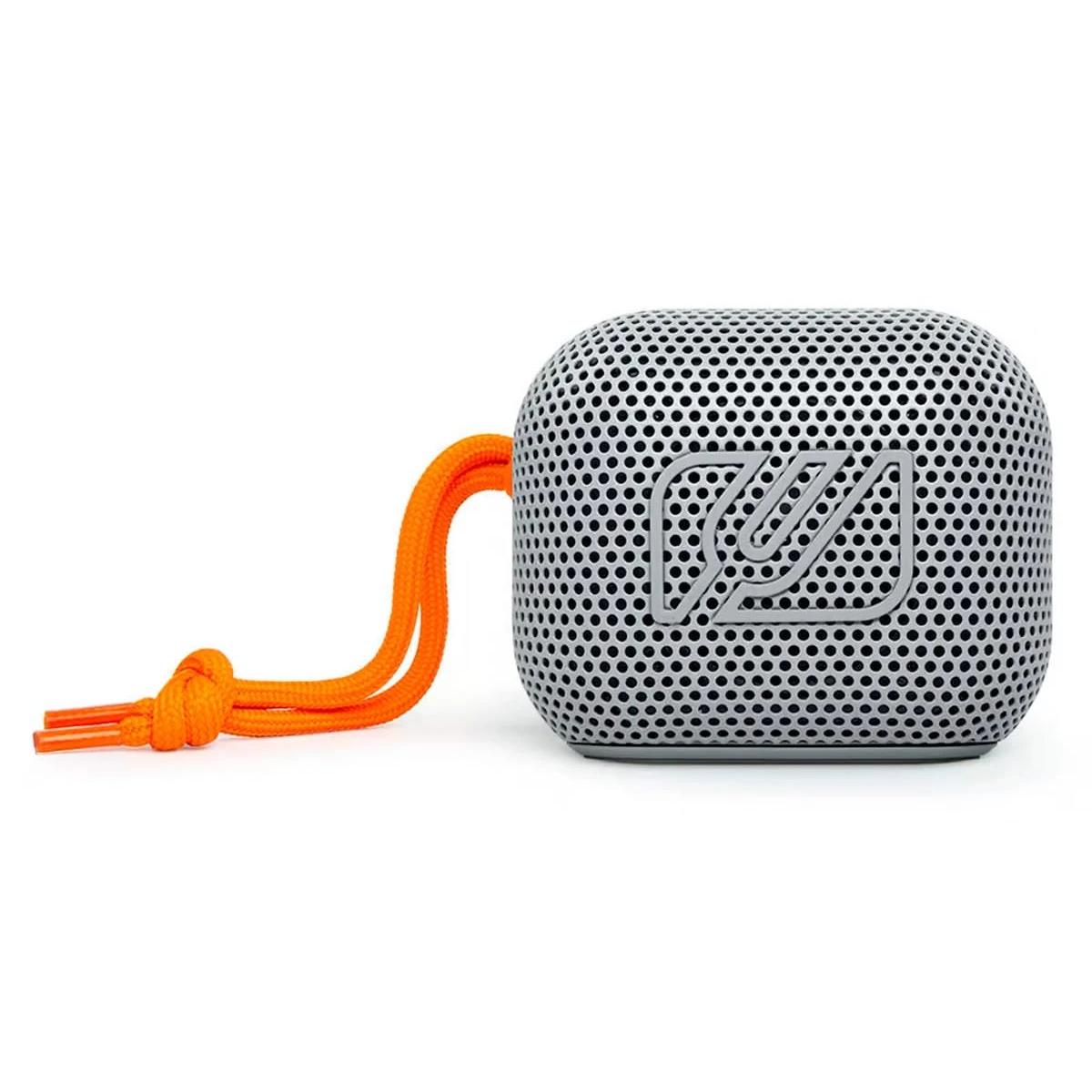 Muse - Altavoz portátil Bluetooth M-360 LG de 5 W con resistencia IPX4 a salpicaduras y polvo, ideal para uso interior y exterior, color gris