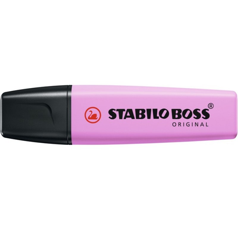 Stabilo - STABILO Boss Original Marcador Fluorescente Pastel Fucsia Helado