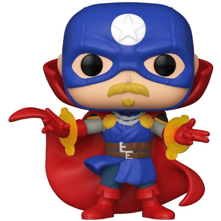 Figura Funko Pop! Marvel Infinity Warps Soldier Supreme Modelo 858 | 52006 - Original - Figuras Miniaturas Coleccionables Para Exhibición - Idea De Regalo - Mercancía Oficial - Juguetes Para Niños Y Adul