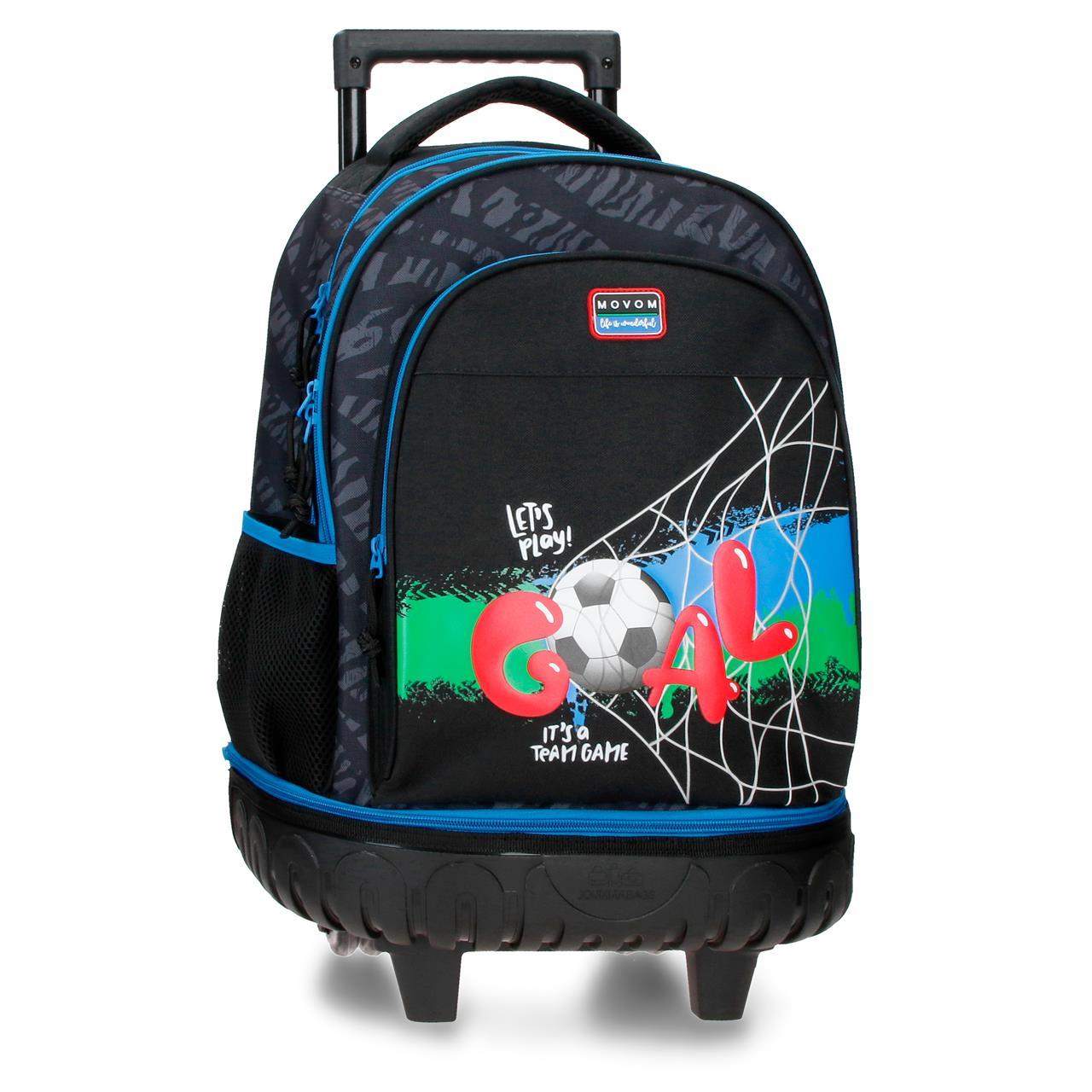Mochila compact desmontable Movom Offside Negro 32 cm x 43 cm x 21 cm
