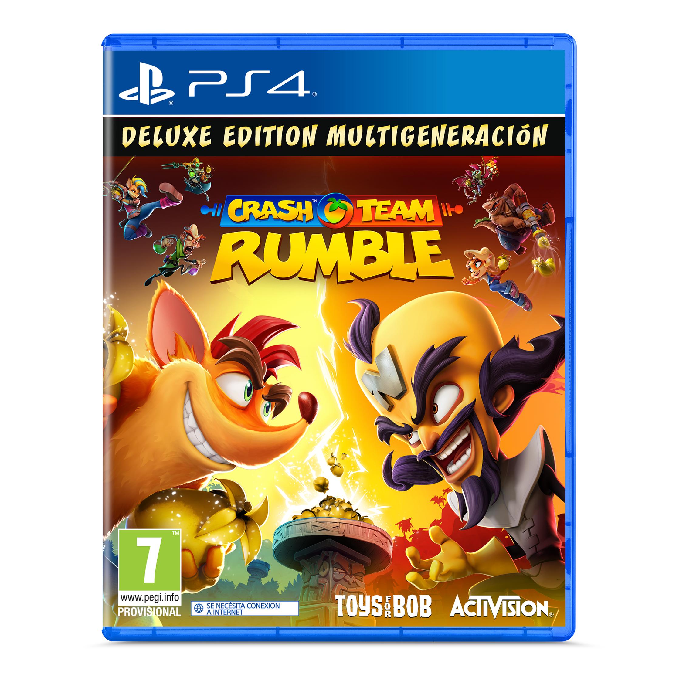 Crash Team Rumble Deluxe Edition - PS4 - Nuevo Precintado - PAL España
