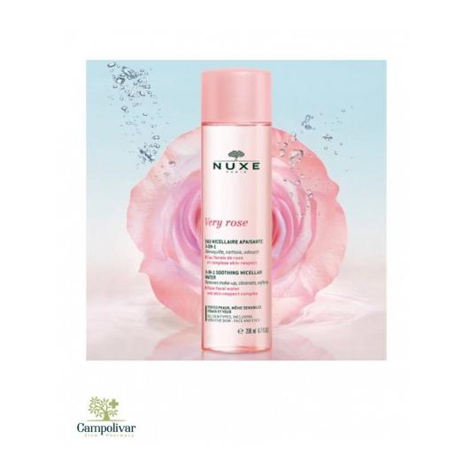 NUXE VERY ROSE AGUA MICELAR PIEL SENSIBLE 200 ML