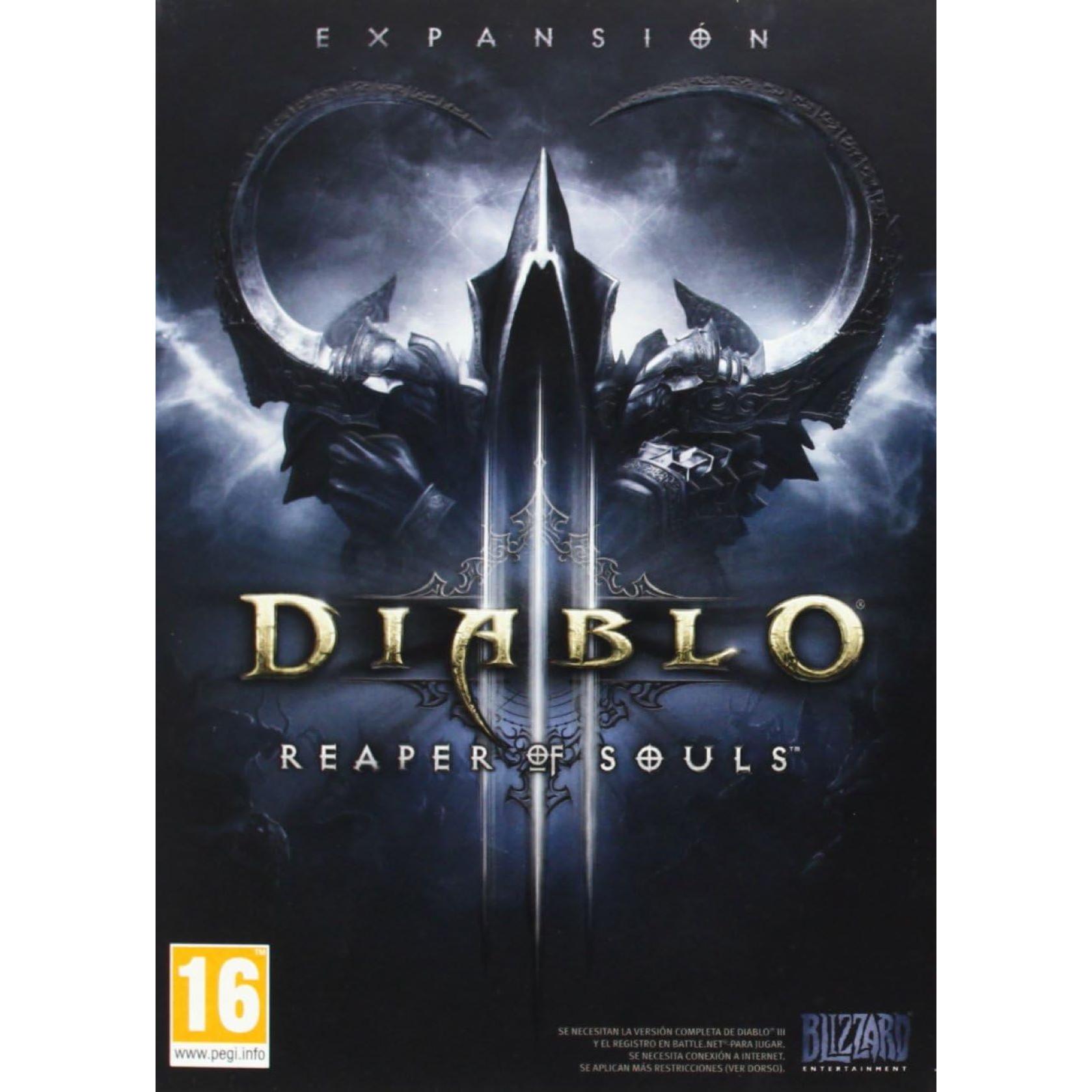 Videojuego DIABLO 3: Reaper of souls EXPANSIÓN para PC - Versión en español - BLIZZARD
