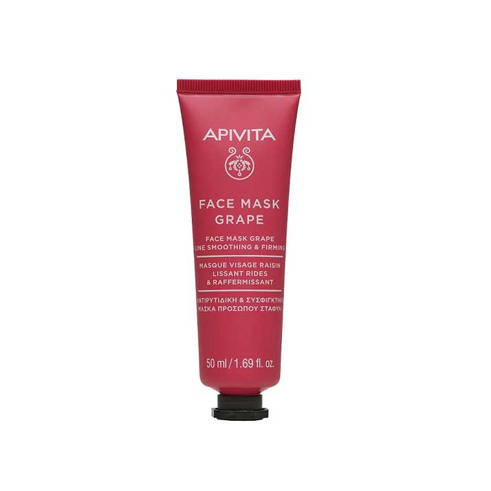 Apivita Mascarilla Facial Nutritiva Con Uva 50Ml