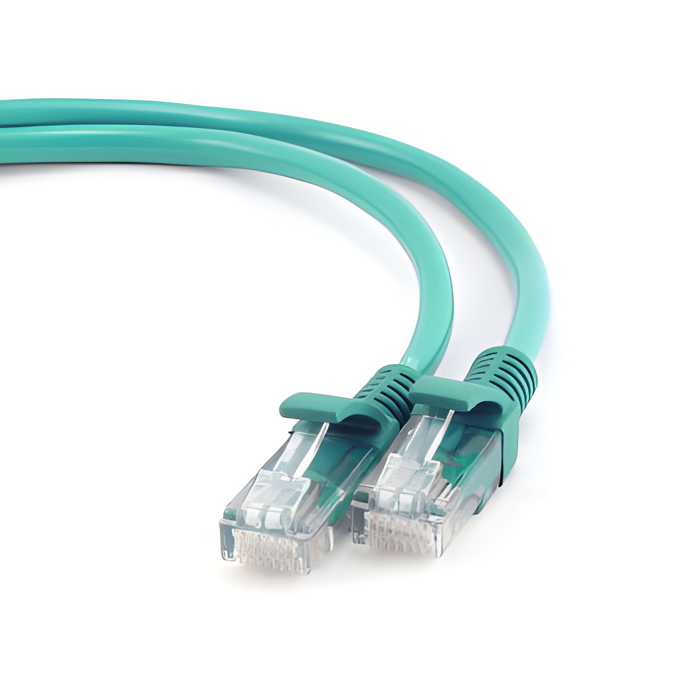 Cable Red Gembird UTP Cat5e 1m Verde - Alta Calidad