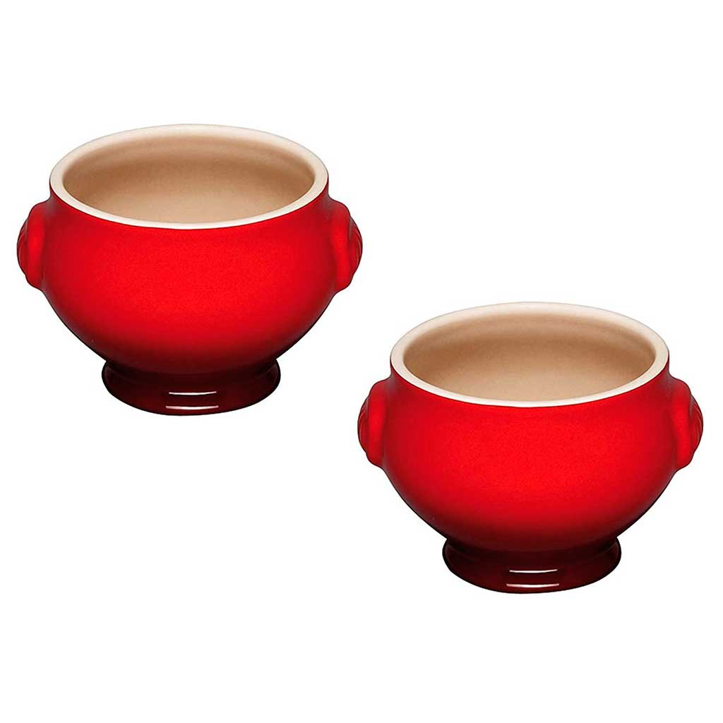 Conjunto de Dos Soperas Le Creuset - Cerámica de Gres Resistente
