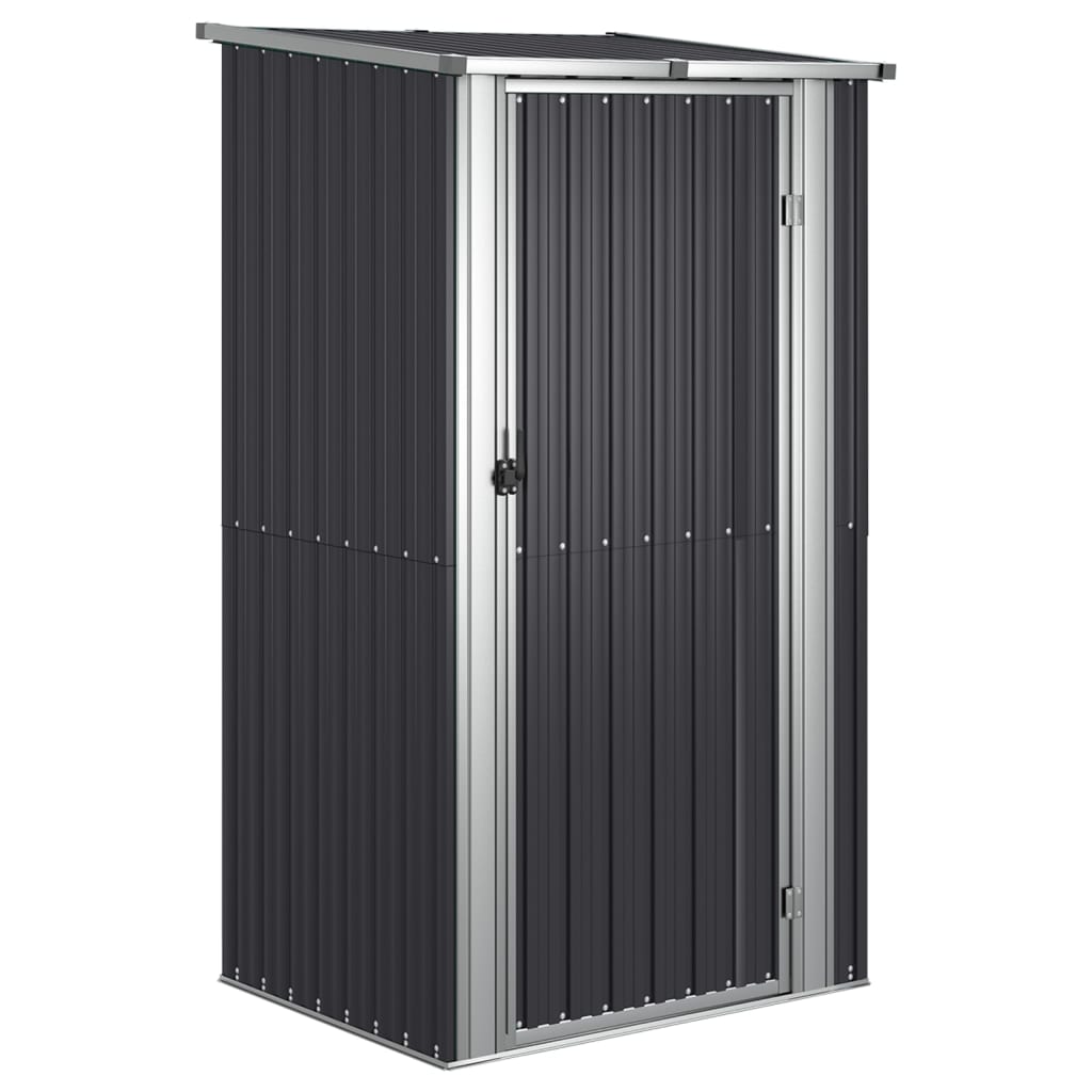 vidaXL Cobertizo de Jardín Acero Galvanizado Almacenamiento Armario Color Gris,  Verde,  Antracita y mas