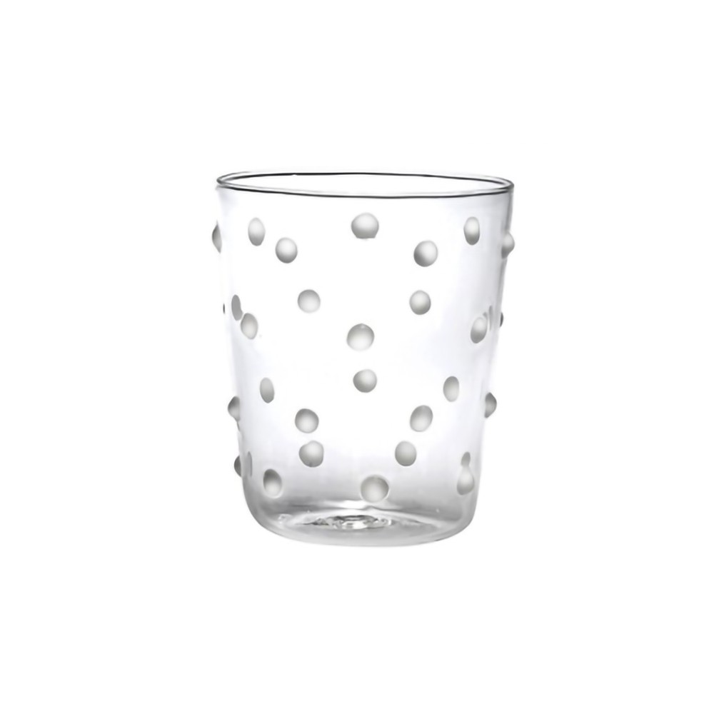 Vaso Zafferano para fiestas, vidrio blanco, 45 cl, juego de 6 piezas