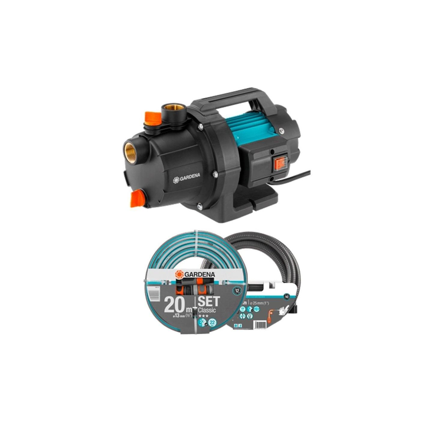 Bomba superficie agua limpia Gardena 3000/4 Basic 600W GARDENA DE SUINPLAS DECORACIONES